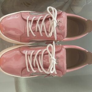Giuseppe Zanotti "May London" Barbie Pink Sneakers